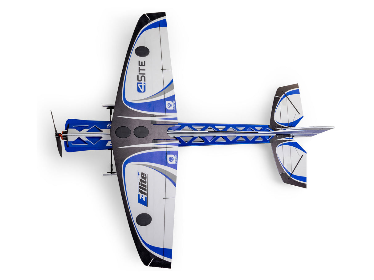 E-Flite 4-Site 3D FF (Flat Foamy) 800mm BNF Basic with AS3X+ & SAFE