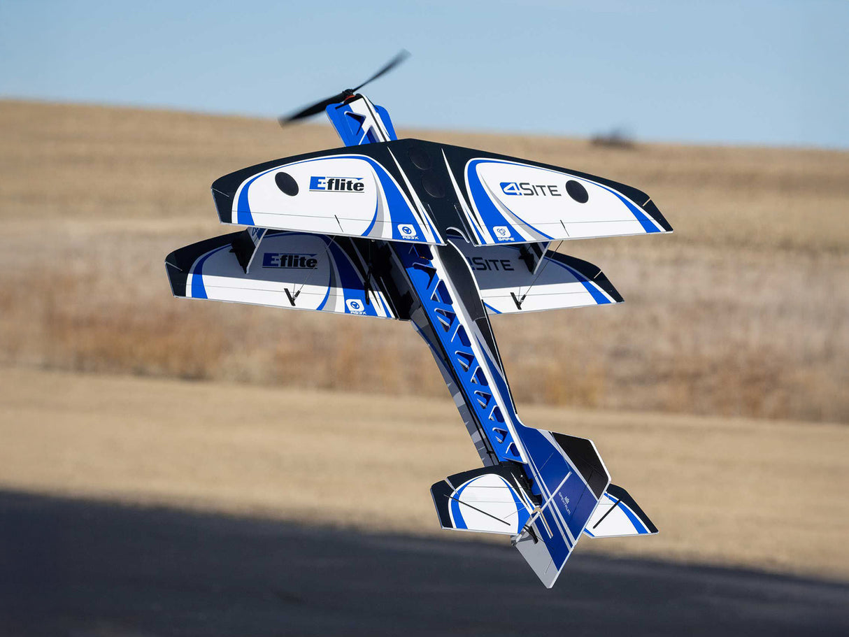 E-Flite 4-Site 3D FF (Flat Foamy) 800mm BNF Basic with AS3X+ & SAFE