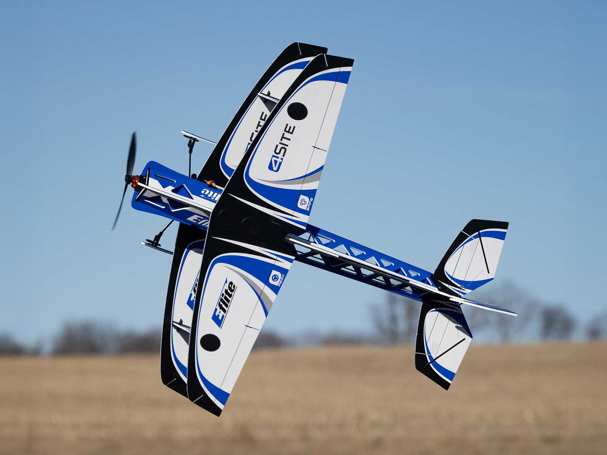 E-Flite 4-Site 3D FF (Flat Foamy) 800mm BNF Basic with AS3X+ & SAFE
