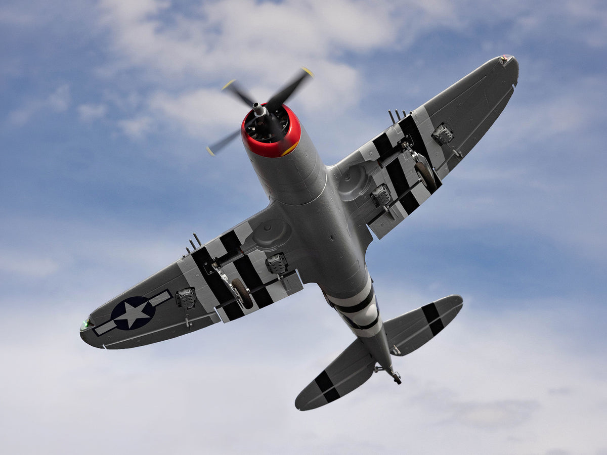 EFlite Micro P-47 Thunderbolt 625mm BNF Basic with AS3X+ and SAFE S - Pre Order - Expected Second Week of December