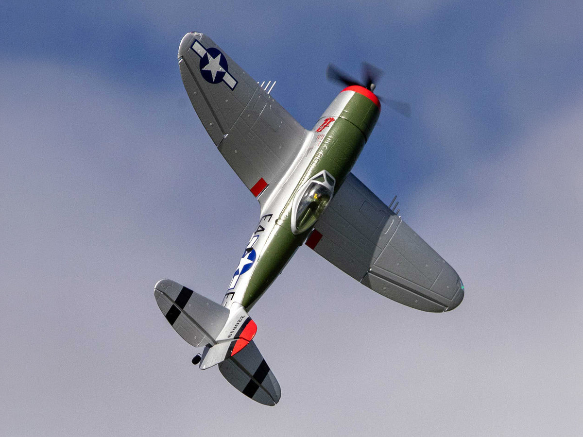 EFlite Micro P-47 Thunderbolt 625mm BNF Basic with AS3X+ and SAFE S - Pre Order - Expected Second Week of December