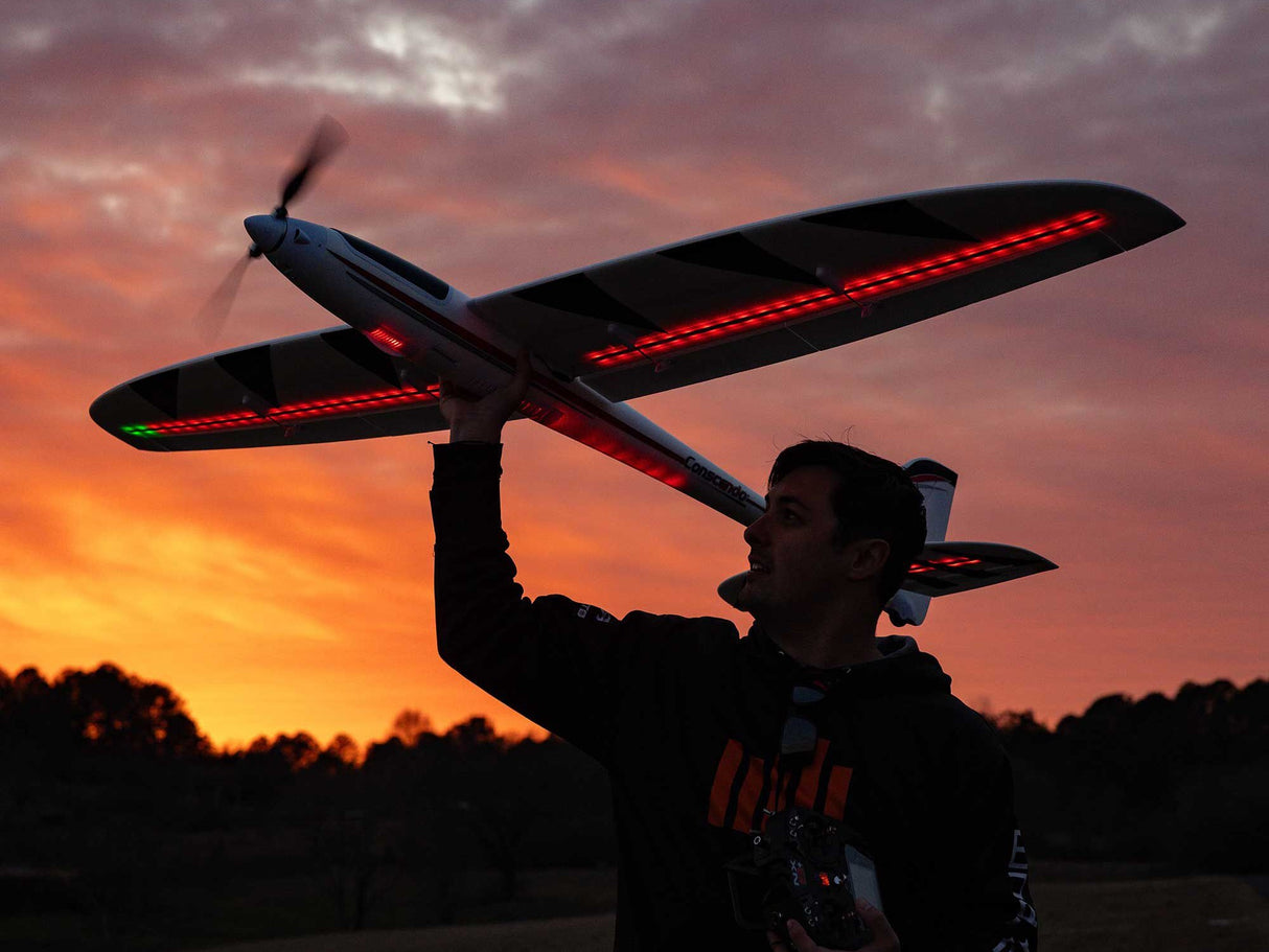 E-Flite UConscendo 2.0m BNF Basic with AS3X+ and SAFE Select
