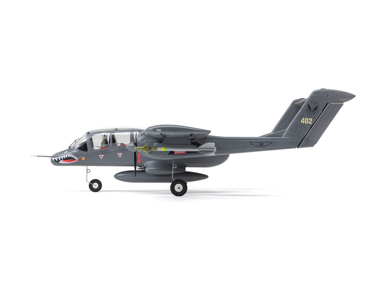 E-flite Micro OV-10 Bronco 645mm BNF Basic with AS3X and SAFE Select - Pre Order - Expected Late July/August