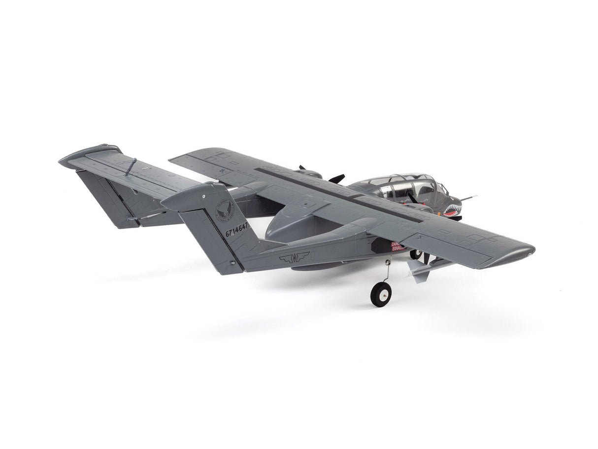 E-flite Micro OV-10 Bronco 645mm BNF Basic with AS3X and SAFE Select - Pre Order - Expected Late July/August