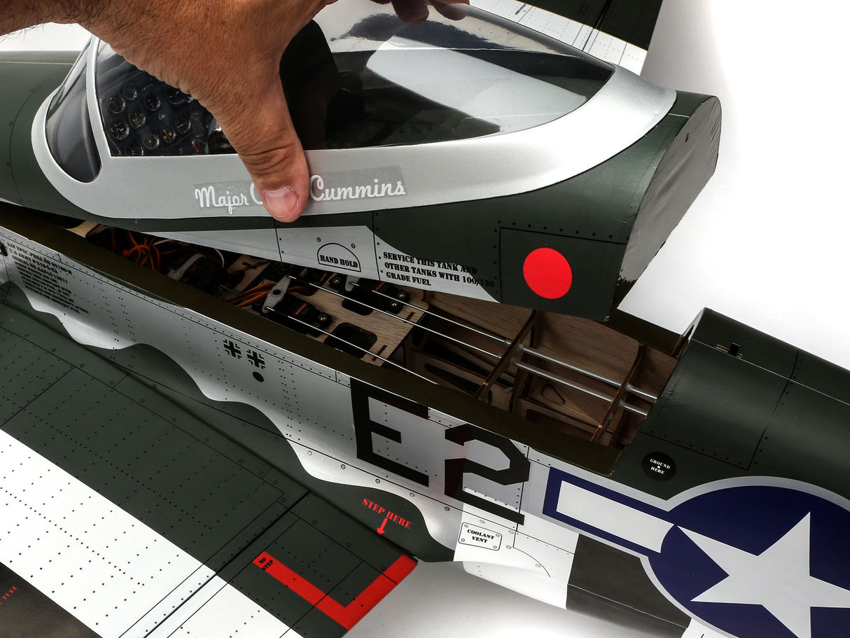 Hangar 9 P-51D Mustang 20cc ARF - 69.5inches