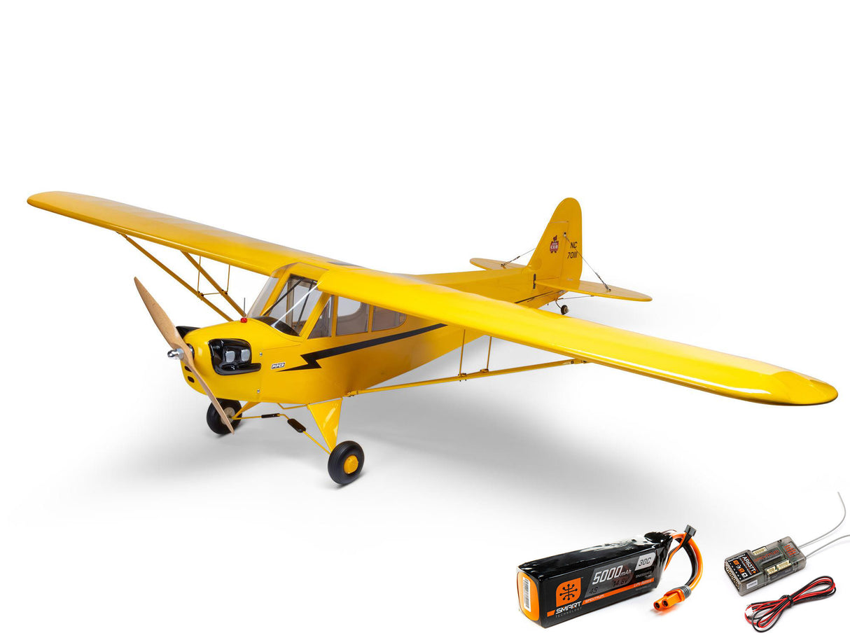 Hangar 9 J-3 Cub 10cc EP PNP 82.5 Inch with Receiver and Battery Combo