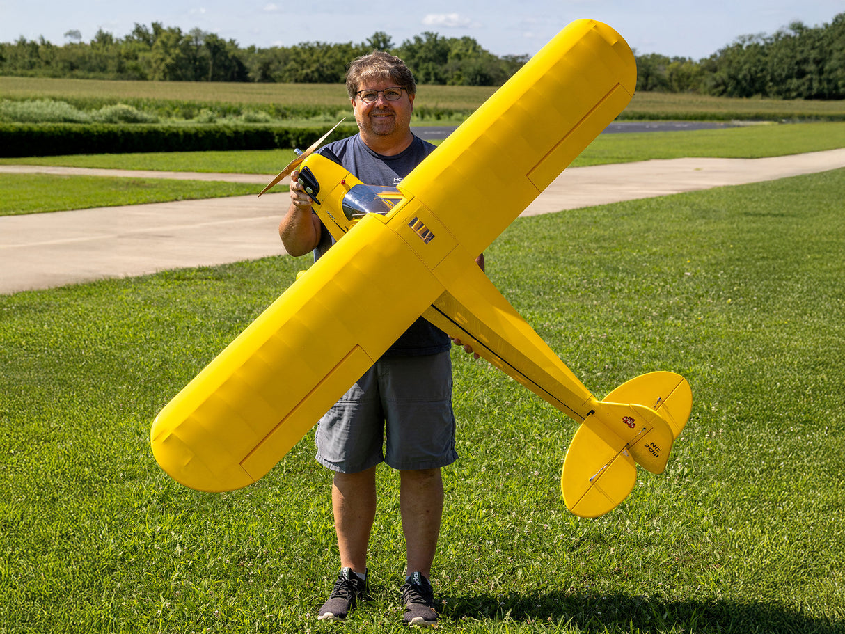 Hangar 9 J-3 Cub 10cc EP PNP - 82.5 Inch