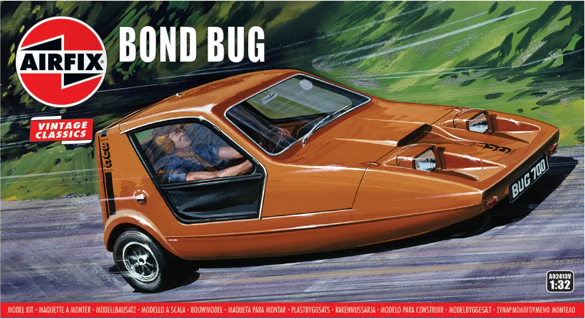 Airfix Vintage Classics 1/32 Bond Bug Kit One Only Available A02413V