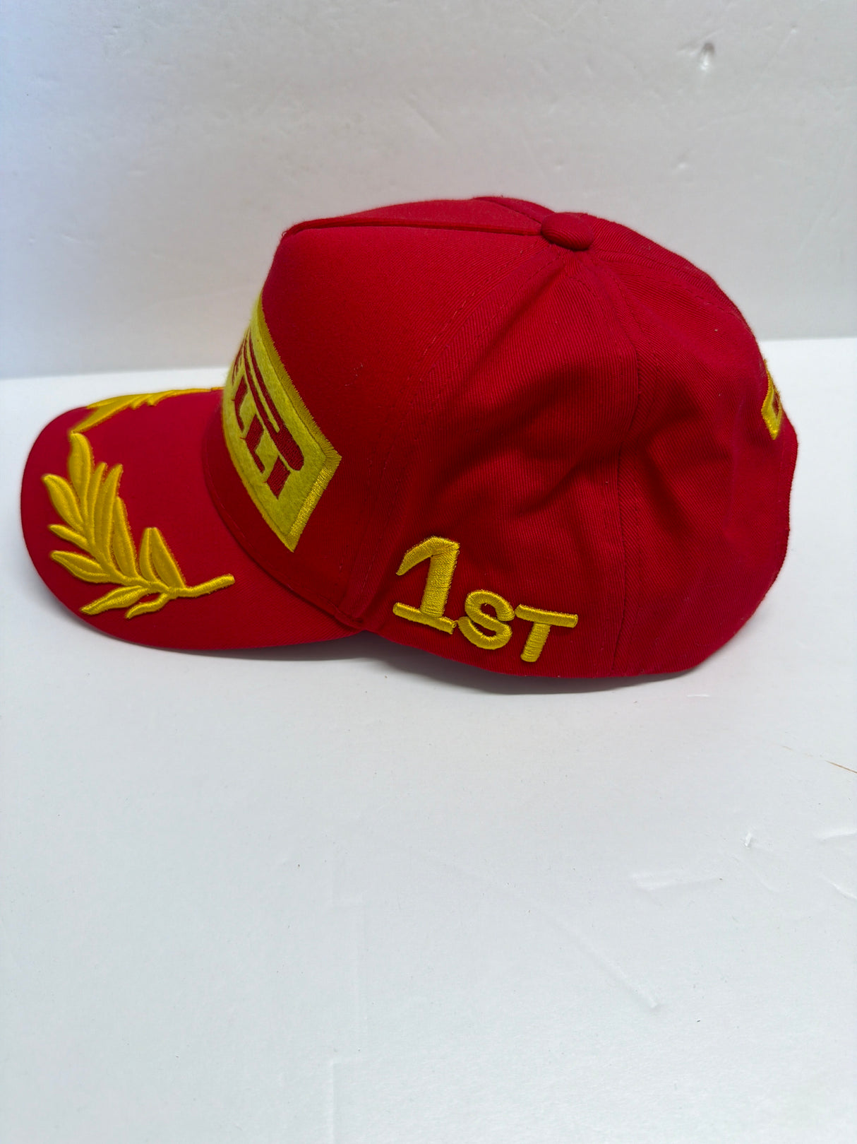 Pirelli Red Baseball Cap Yellow / Red Logo (second hand)