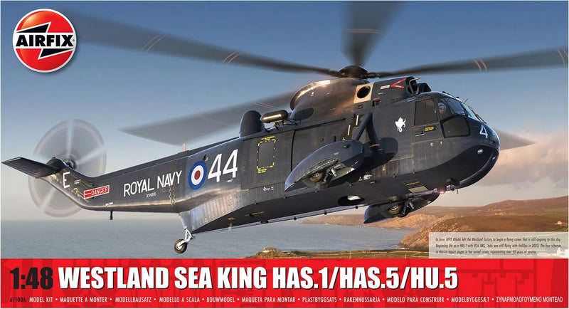 Airfix 1/48 Westland Sea King HAS.1/HAS.5/HU.5 A11006
