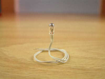 3.2mm GRAIN OF WHEAT BULB 12v CLEAR 50ma