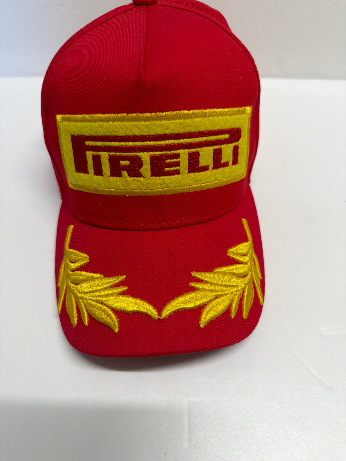 Pirelli Red Baseball Cap Yellow / Red Logo (second hand)