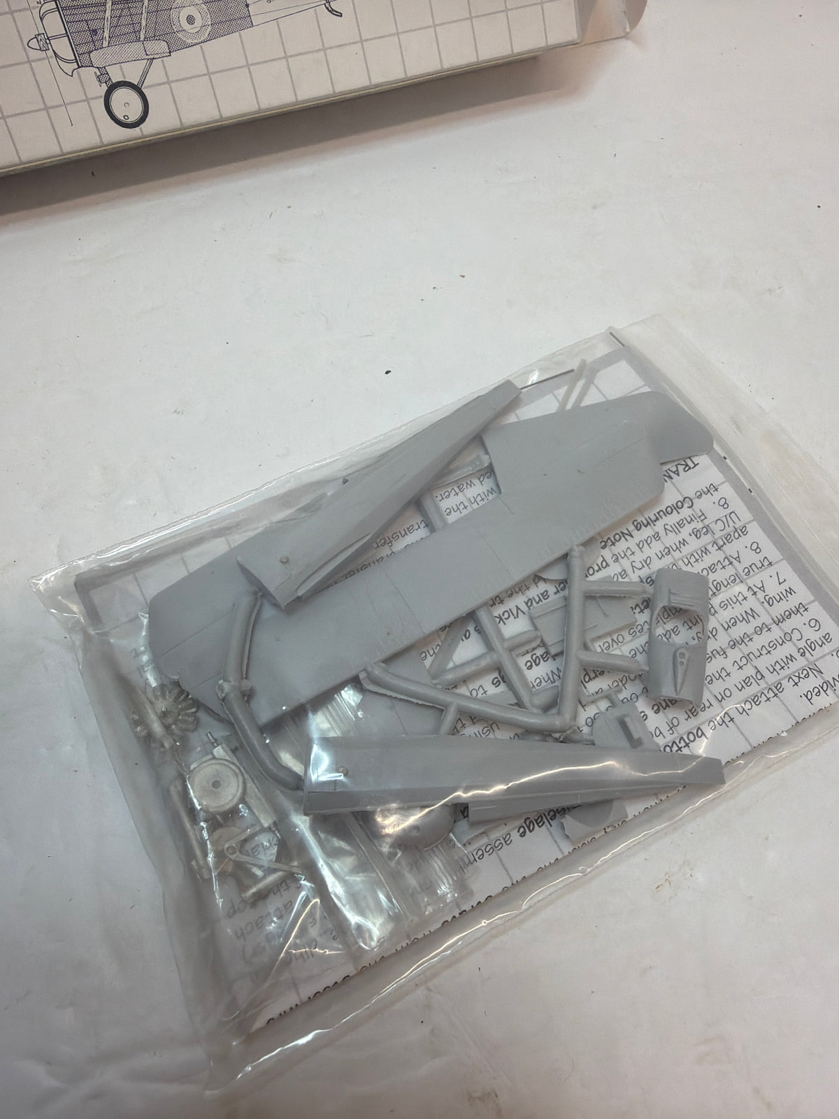 Pegasus Airco DH-5 1/72 Plastic model Kit Vintage
