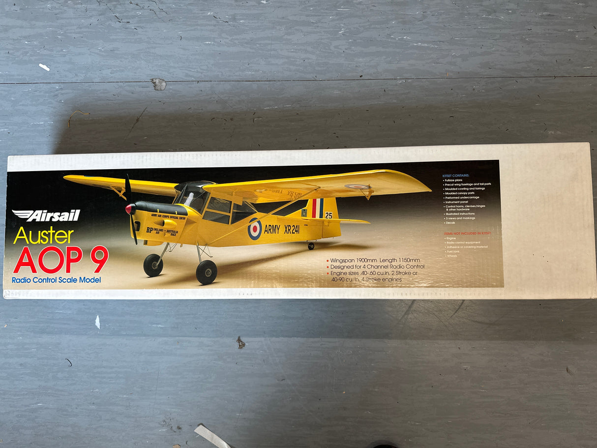 Airsail Auster AOP9 Radio control model kit