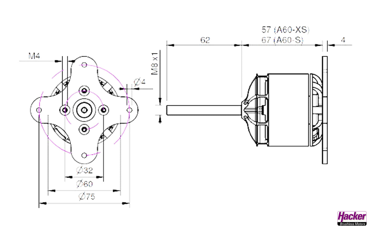 Hacker A60-5XS V4 28-Pole kv420 33726633