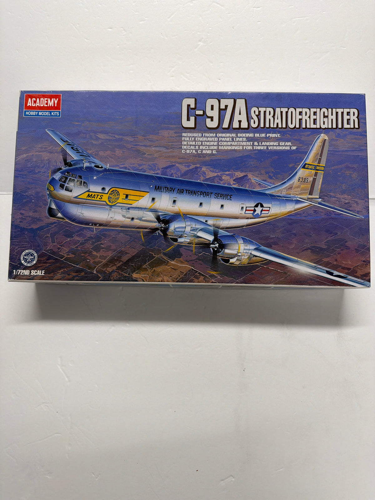 Academy 1604 — Boeing C-97A Stratofreighter 1/72 scale. Plastic Model Kit