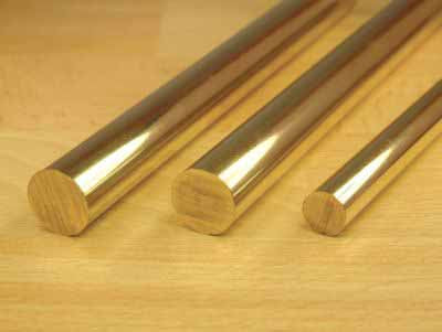 1/4 OD FREE MACHINING BRASS BAR 100MM