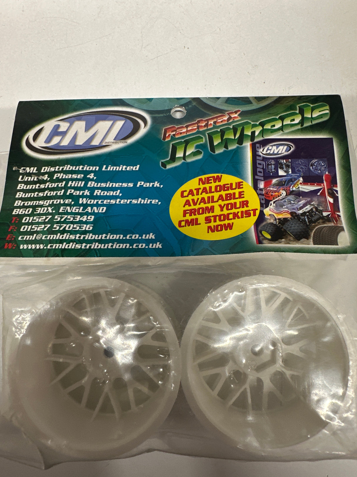 JC Wheels Hockenheim – 10 Y Spoke 26mm Touring Car Wheels 3mm Hex (1 pr) (Box 106)