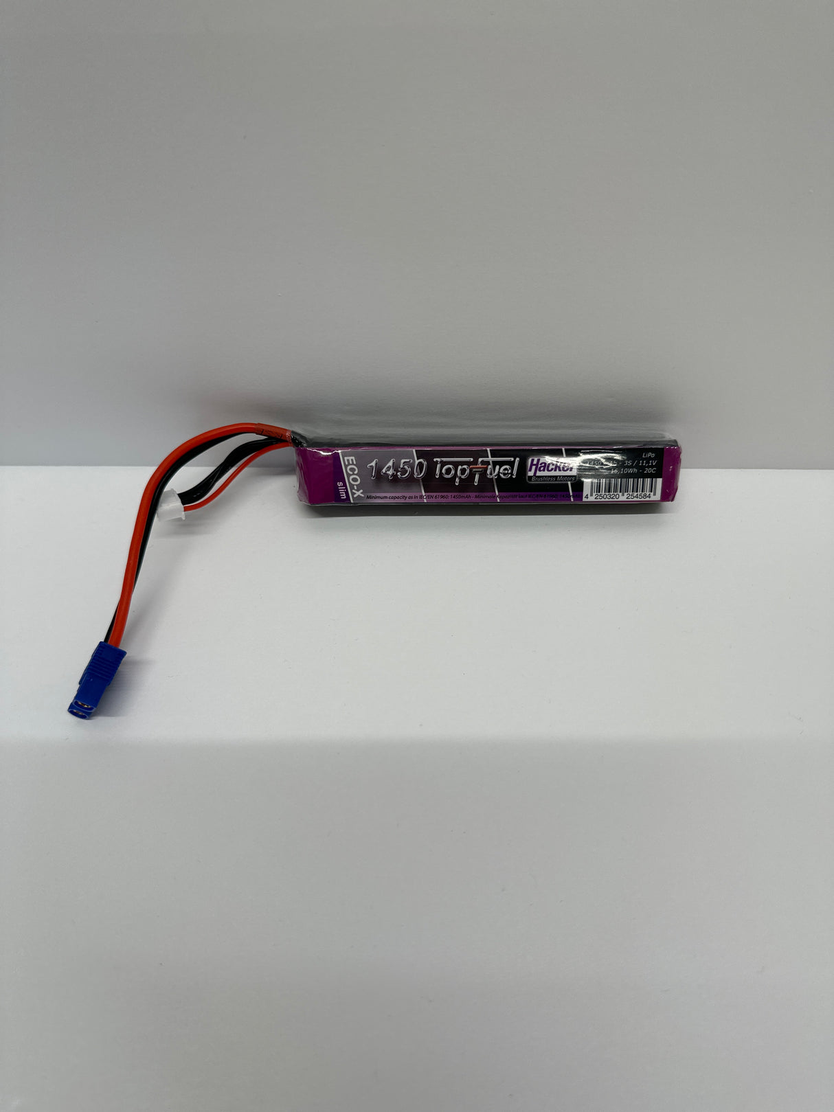 Hacker Lipo TopFuel LiPo 20C-ECO-X 1450mAh 2S-slim RX EC3 Plug