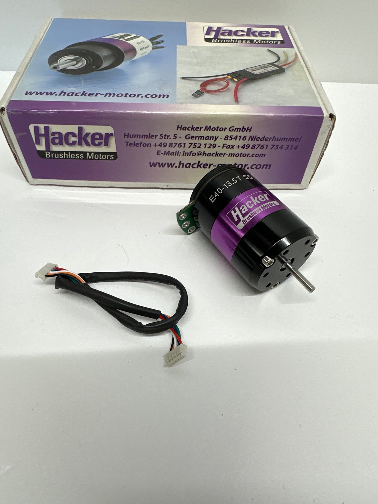 Hacker E40-13.5 Turn RC Car Motor Inrunner Brushless Motor