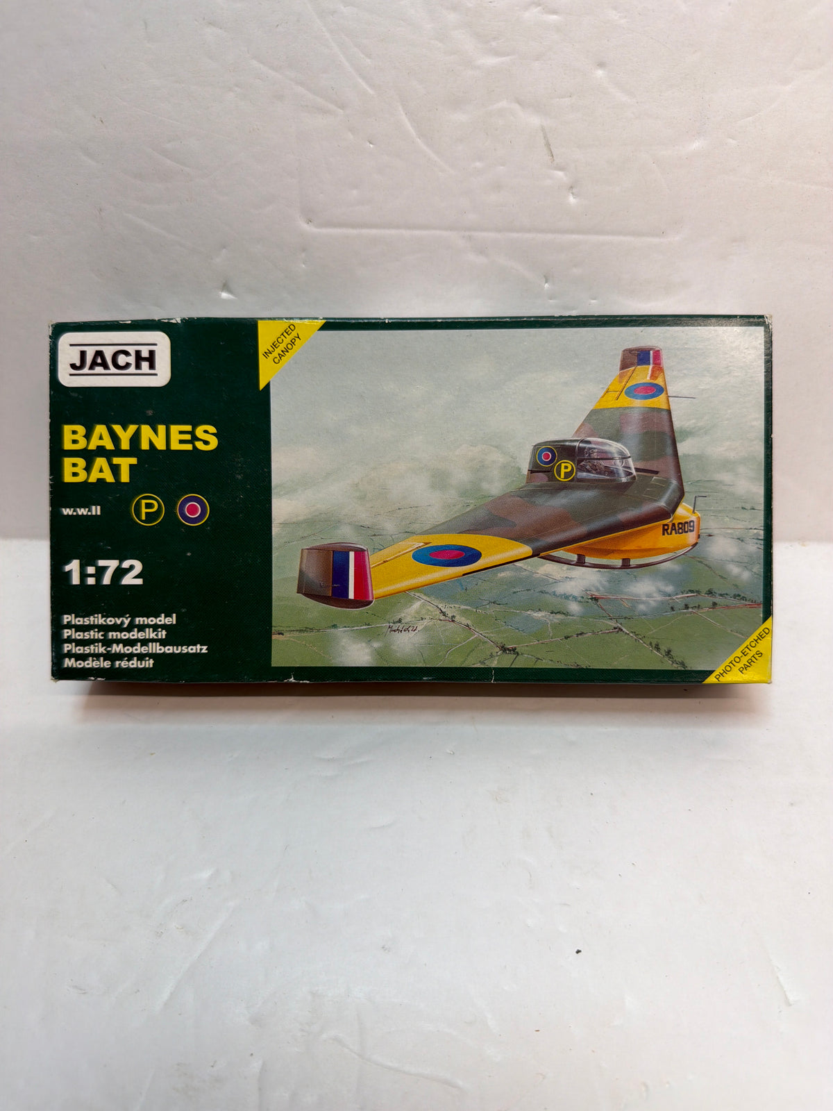 JACH Baynes Bat 1/72 72101 Plastic Model Kit Vintage