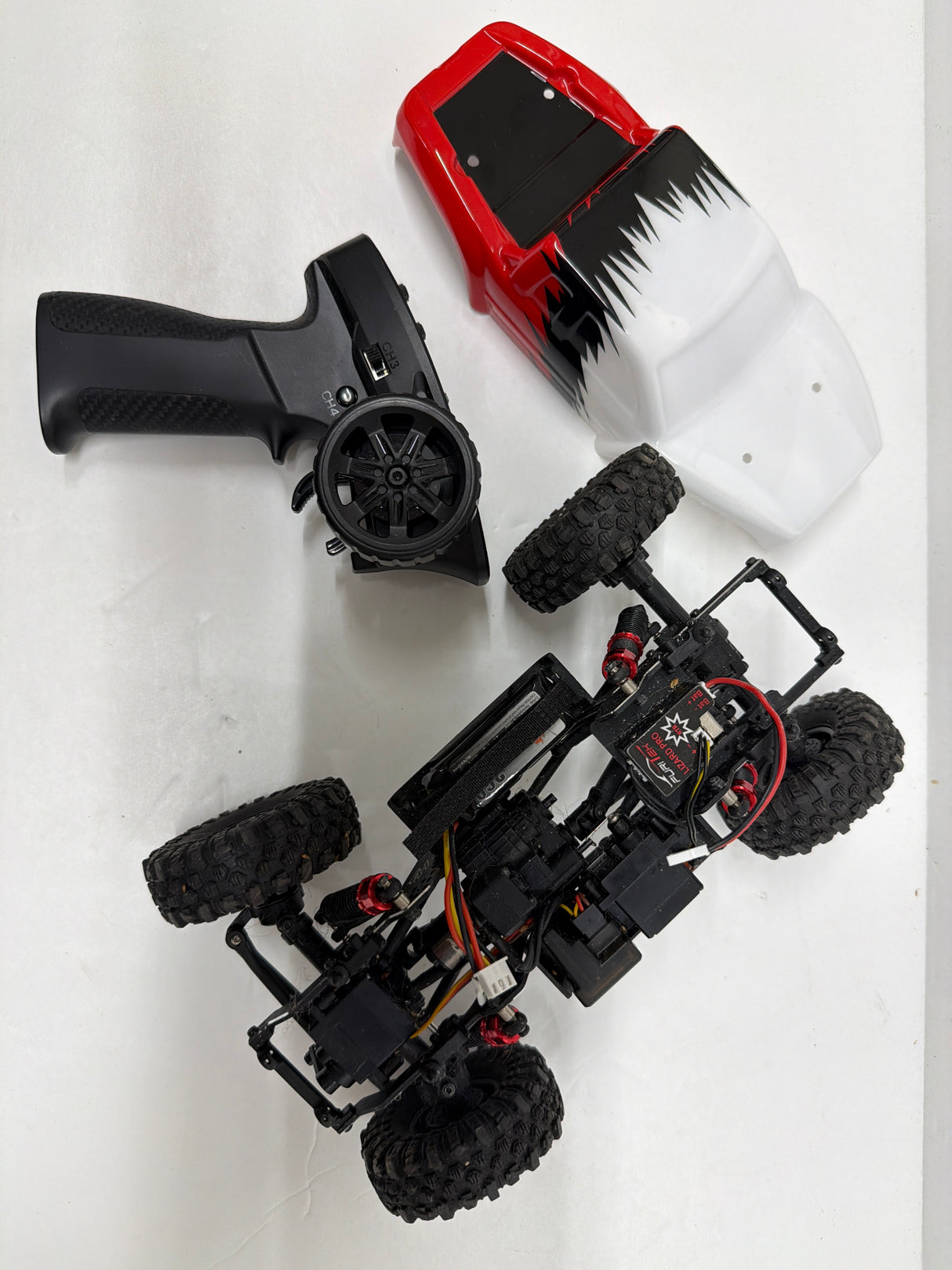 Second Hand Brushless Rock crawler 1:18 with Radio and Battery