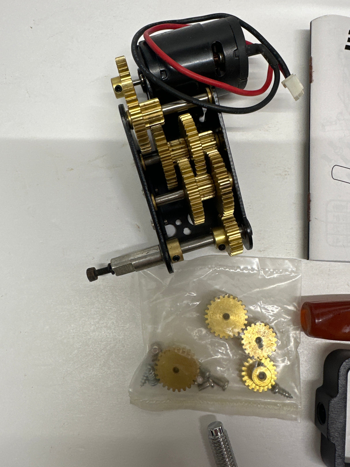 Waltersons henglong 3 Speed Short Shaft Brass Gear Box WT-0601A