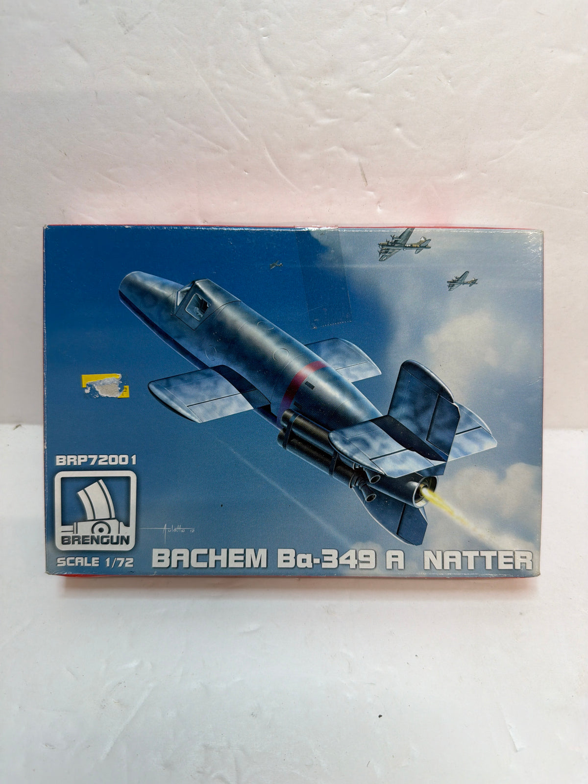 Brengun Bachem Ba-349A Natter 1/72 Plastic model Kit Vintage
