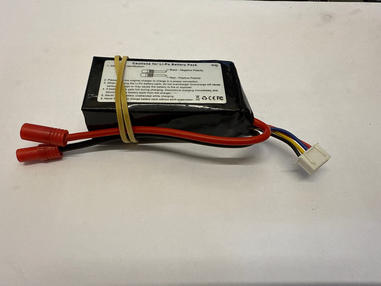 11.1V 3S 30C LiPo Battery: with bullet connectors - SECOND HAND