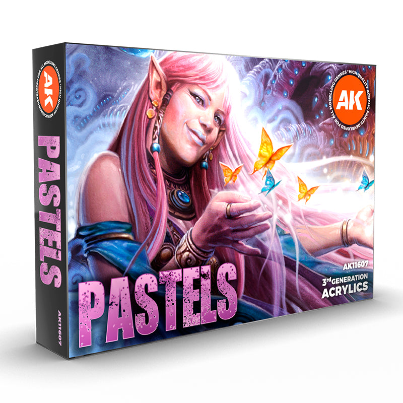 AK11607 AK Interactive PASTELS COLORS SET