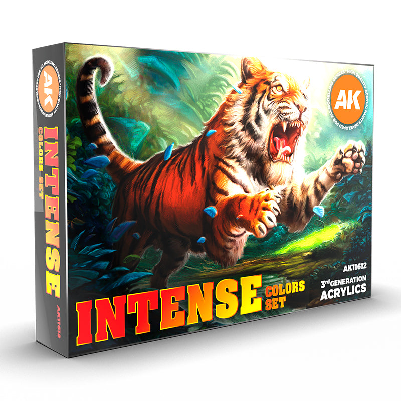 AK11612 AK Interactive INTENSE COLORS SET
