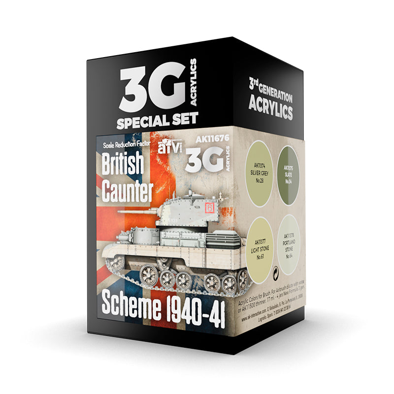 AK11676 AK Interactive BRITISH CAUNTER SCHEME 1940-1941