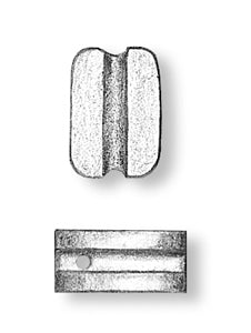 BOXWOOD BLOCKS SINGLE HOLE 5MM X 10