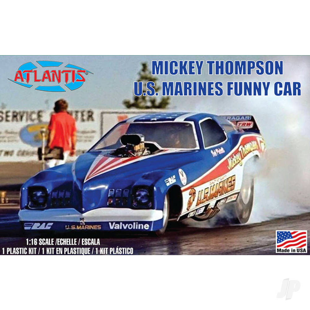 Atlantis Models Mickey Thompson Marines Funny Car 1/16