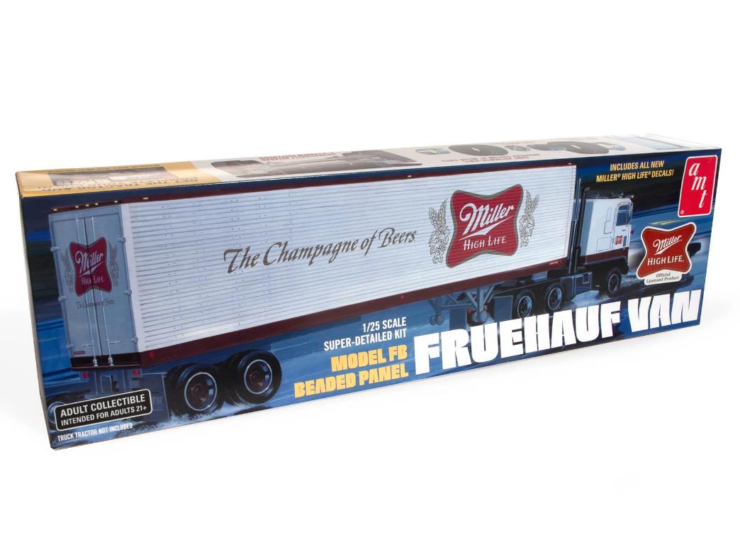 AMT Model Kits - 1:25 Fruehauf 40ft Semi Trailer Kit
