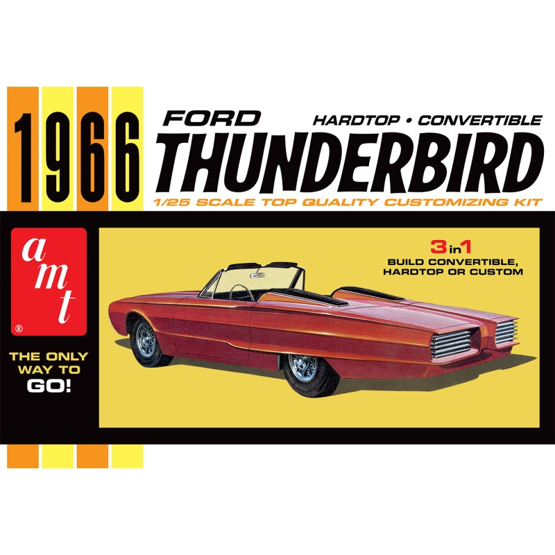 AMT 1/25 1966 Ford Thunderbird Hardtop/Convertible AMT1328