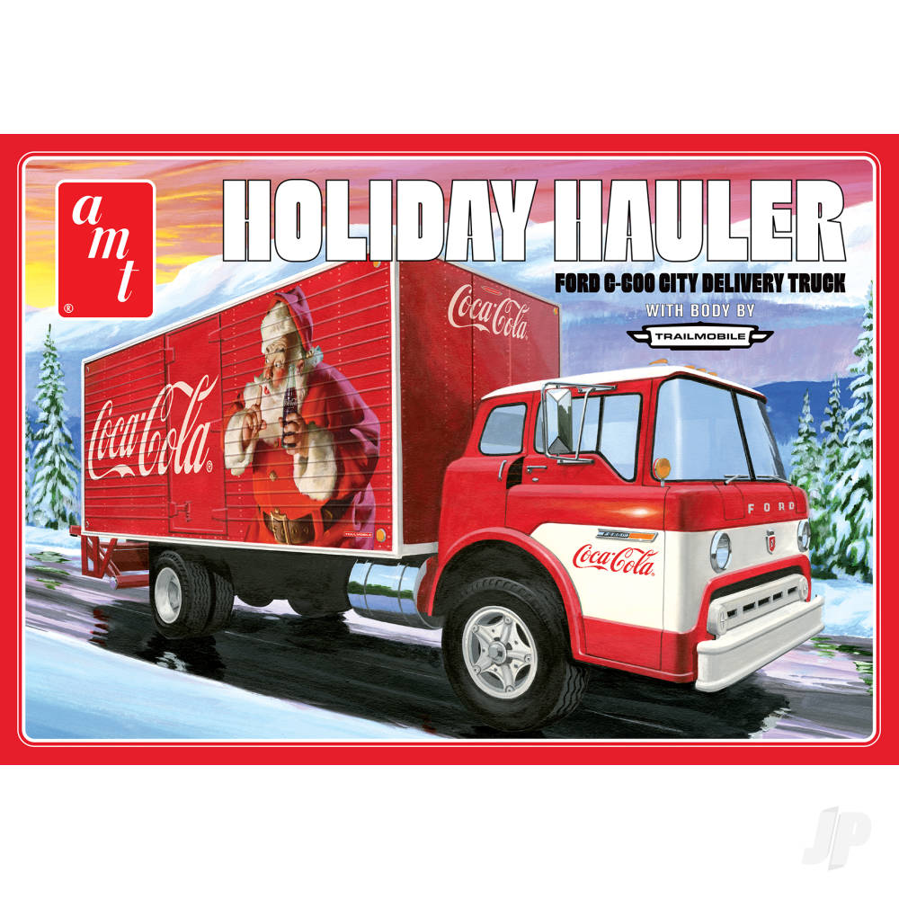 Ford C-600 City Holiday Delivery Truck Coca-Cola