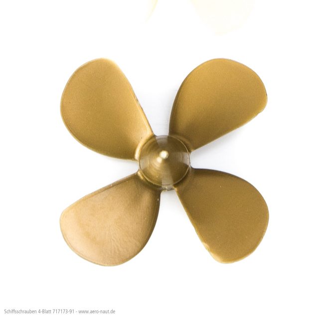Aeronaut Scale Prop 4 Blade 50mm M4 LH AN7171/77