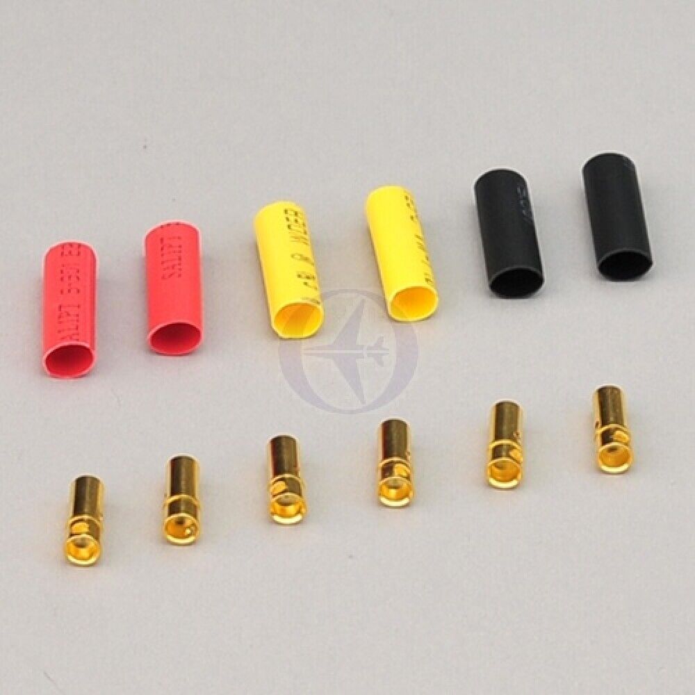 Thunder Tiger Spares 3.5mm Glod Female Connector X 6 AQ1210