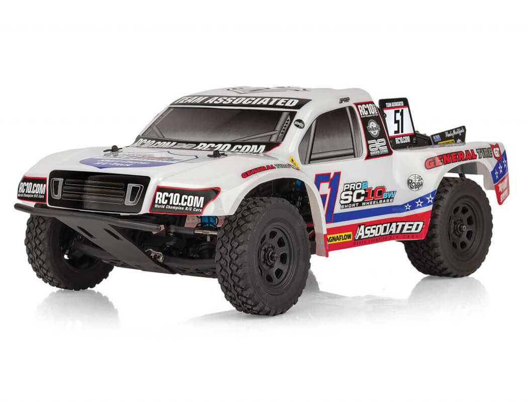 TEAM ASSOCIATED PRO2 SC10SW SHORT COURSE TRUCK RTR - WHITE - Pre Order - Expected Late April