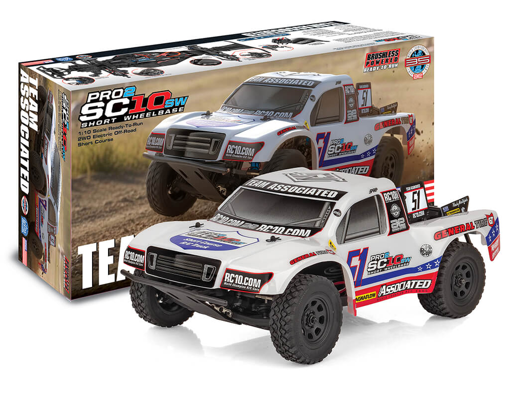 TEAM ASSOCIATED PRO2 SC10SW SHORT COURSE TRUCK RTR - WHITE - Pre Order - Expected Late April