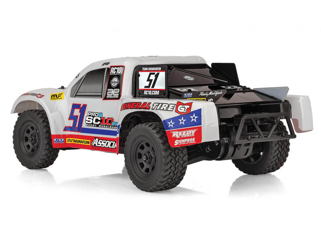 TEAM ASSOCIATED PRO2 SC10SW SHORT COURSE TRUCK RTR - WHITE - Pre Order - Expected Late April