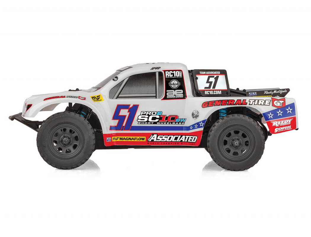 TEAM ASSOCIATED PRO2 SC10SW SHORT COURSE TRUCK RTR - WHITE - Pre Order - Expected Late April