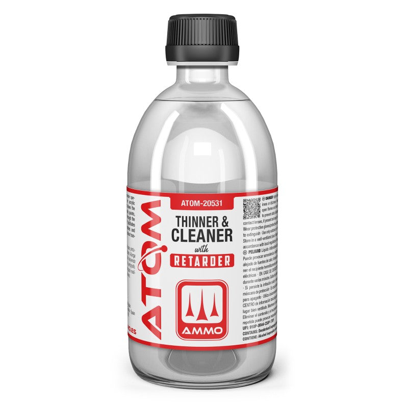 ATOM20531 ATOM Thinner and Cleaner with Retarder (500ml)