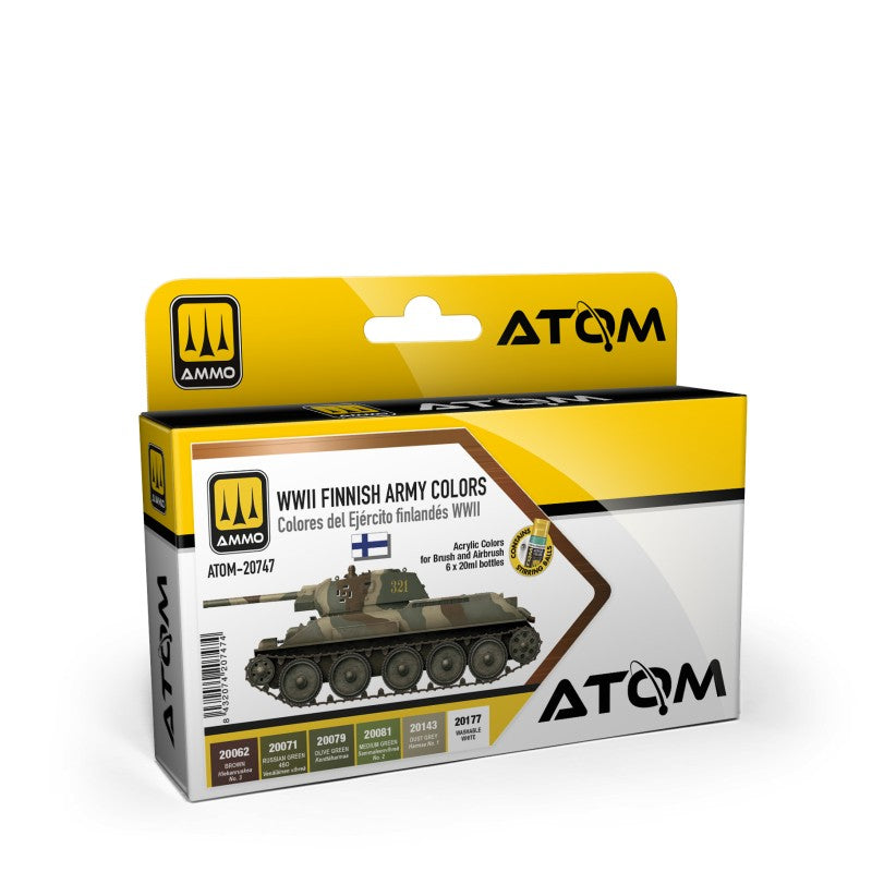 ATOM20747 ATOM WWII Finnish Army Colours Set