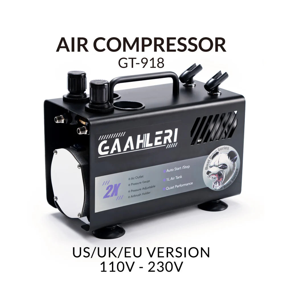Dual Drive Series Airbrush Air Compressor GT-918