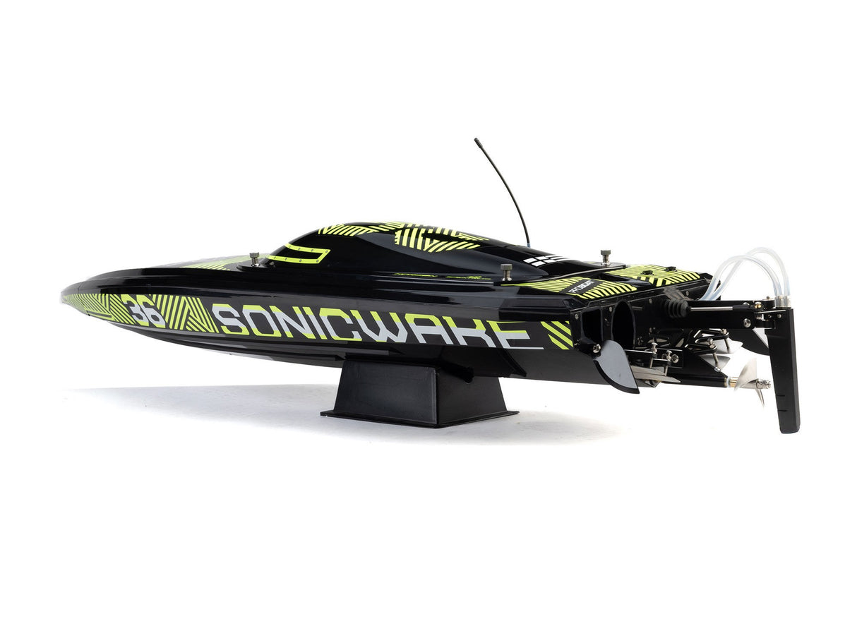 Pro Boat Sonicwake 36" V3 Self-Righting V-Hull Boat RTR - Black - Pre Order - Expected second week of December