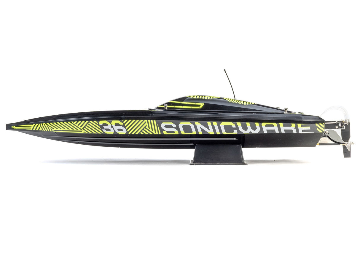 Pro Boat Sonicwake 36" V3 Self-Righting V-Hull Boat RTR - Black - Pre Order - Expected second week of December
