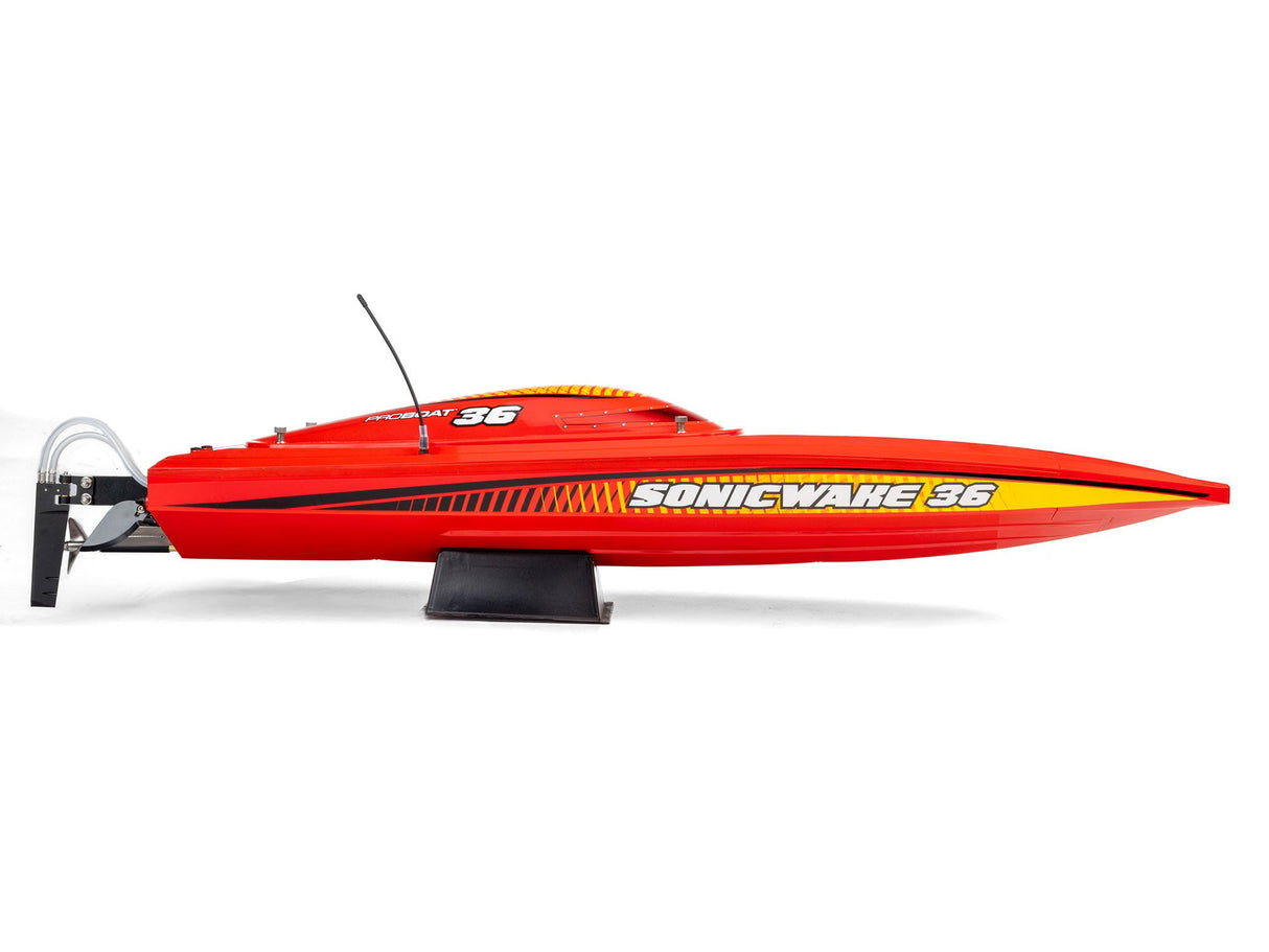 Pro Boat Sonicwake 36" V3 Self-Righting V-Hull Boat RTR - Red - Pre Order - Expected second week of December