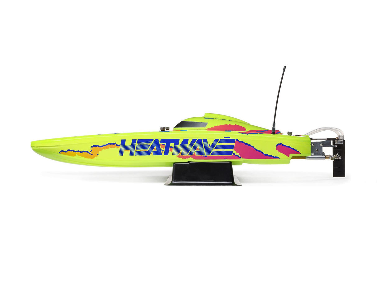 Proboat Blackjack 24 inch V2 Catamaran Brushless: RTR - Heat Wave Visual